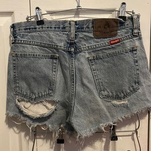 Women’s wrangler jean shorts